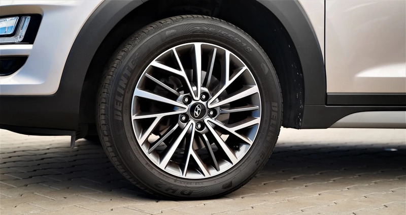Hyundai Tucson cena 93990 przebieg: 80900, rok produkcji 2019 z Ryn małe 781